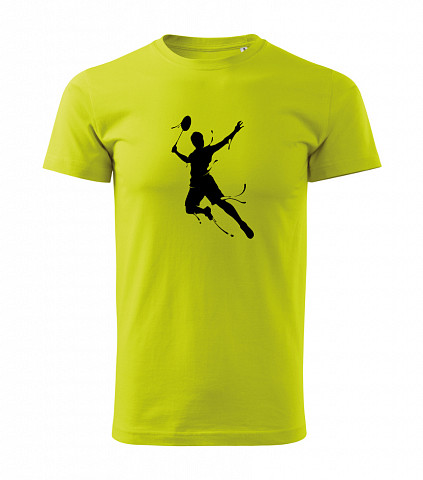 Herren Baumwolle T-Shirt - Badminton