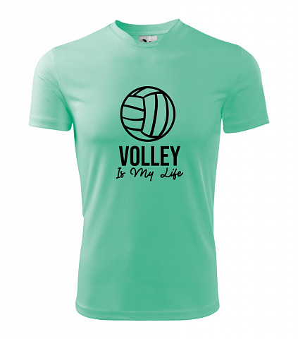 Herren Funktions-T-Shirt - Volleyball