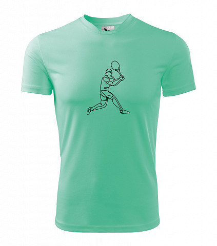 Herren Funktions-T-Shirt - Tennis