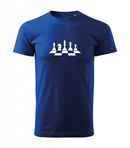 Herren Baumwolle T-Shirt - Schach