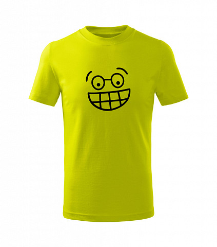 Dětské bavlněné tričko - Smajlík
