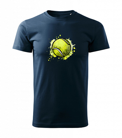 Męska bawełniana koszulka - Tenis ziemny