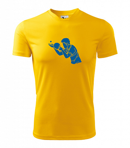 Męska funkcjonalna koszulka - Tenis stołowy