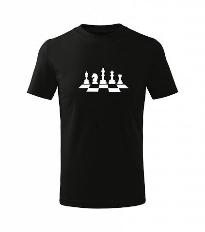 Dětské bavlněné tričko - Šachy
