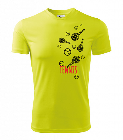 Męska funkcjonalna koszulka - Tenis ziemny