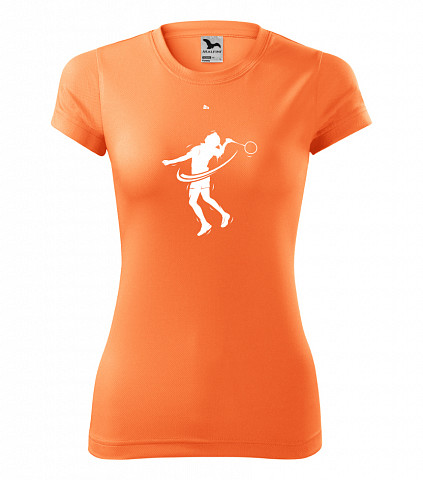 Damska funkcjonalna koszulka - Badminton