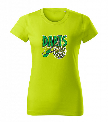 Damen Baumwolle T-Shirt - Darts