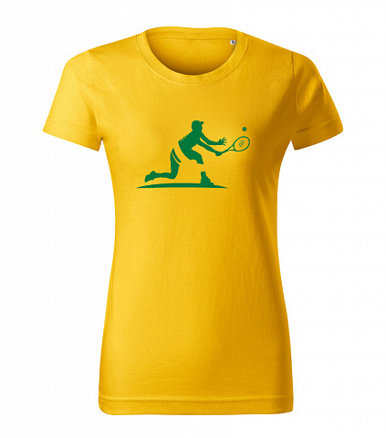 Damen Baumwolle T-Shirt - Tennis