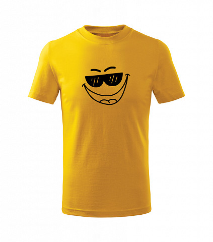 Kinder Baumwolle T-Shirt - Smiley